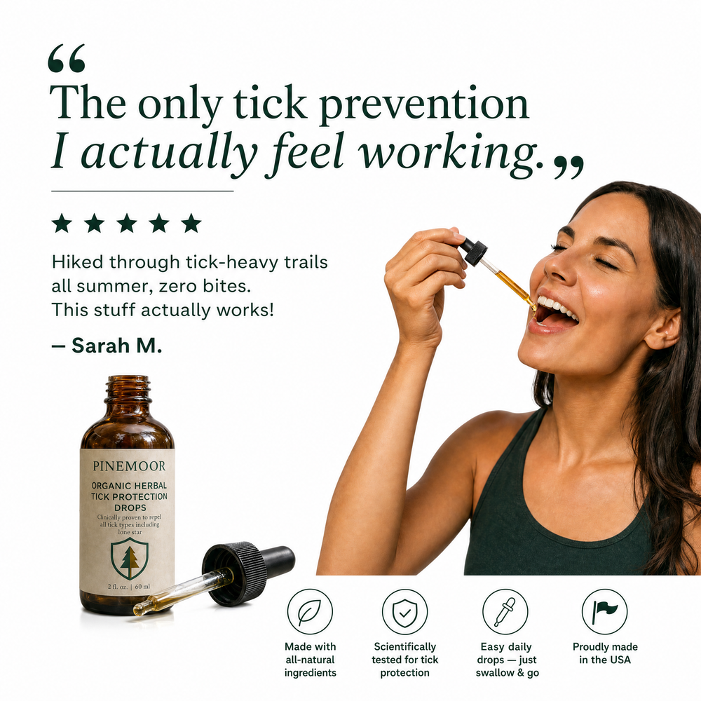 Organic Herbal Tick Protection Drops