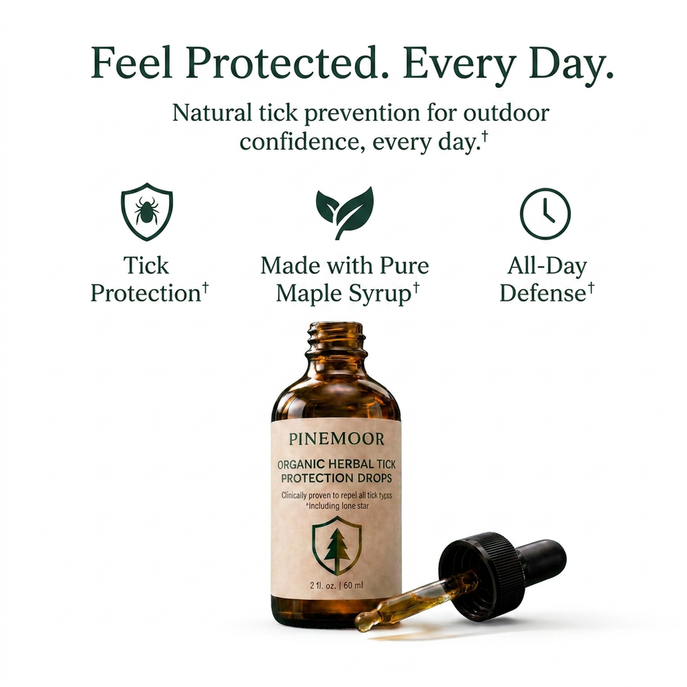Organic Herbal Tick Protection Drops