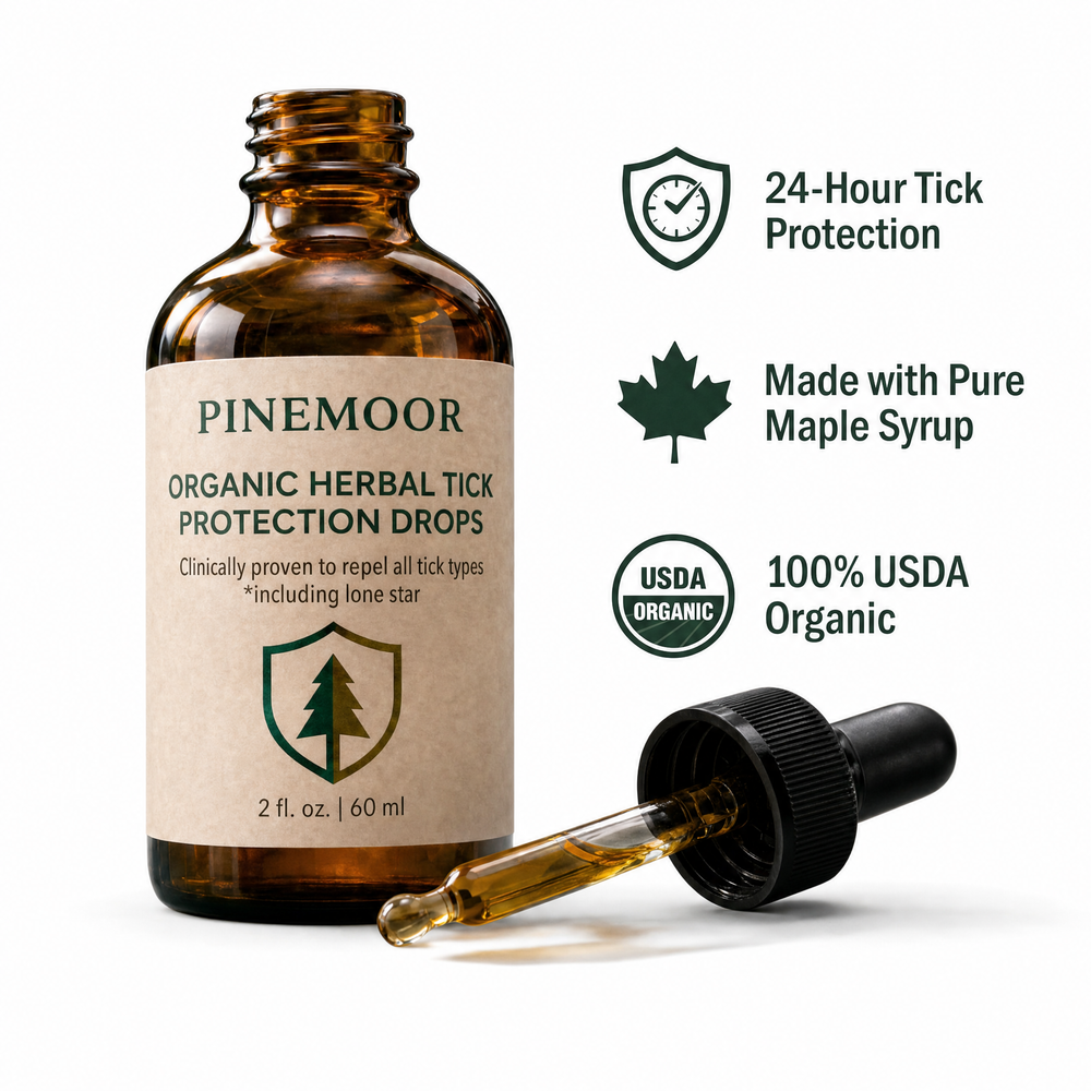 Organic Herbal Tick Protection Drops